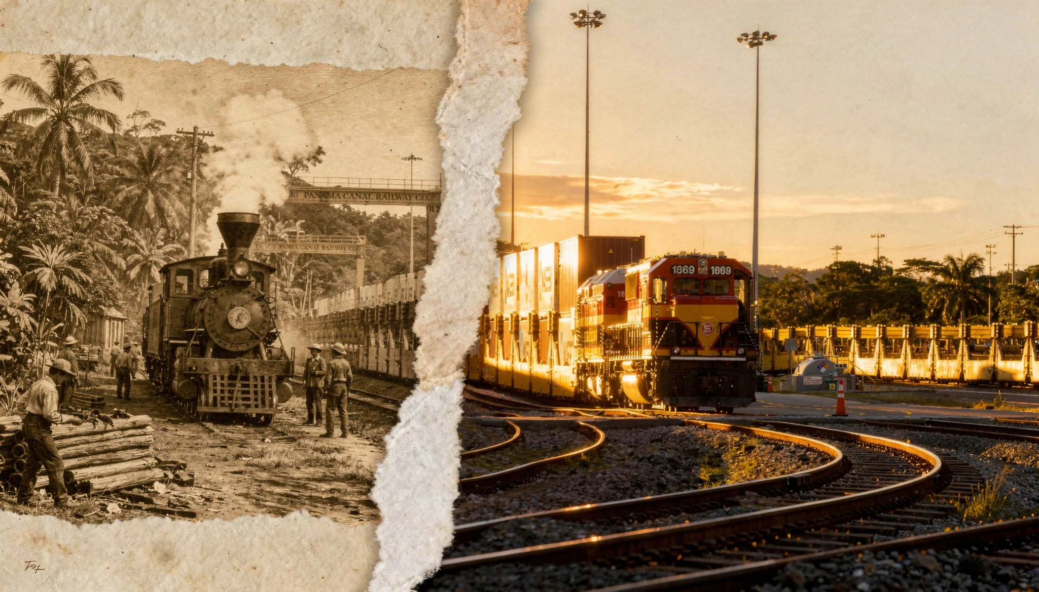 Panama Canal Railway History Hero